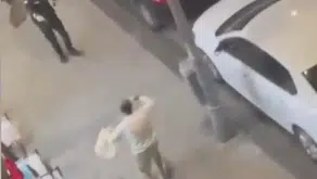 Esenler'de bıçaklı saldırı girişimi: Polis ekiplerine yönelen şüpheli bacağından vuruldu