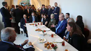 New York sokaklarında sürpriz mola: Erdoğan vatandaşlarla çay içti