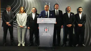Beşiktaş camiası geleneksel bayramlaşma töreninde bir araya geldi