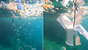 Akdeniz'de su altındaki mikroplastik kirliliği yüzeydekinden 3 kat fazla