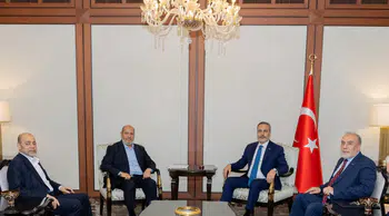 Ankara'da kritik diplomasi trafiği: Dışişleri Bakanı Fidan Hamas heyetiyle görüştü