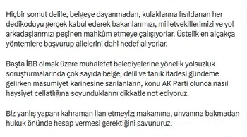 AK Parti'den muhalefete sert tepki: Siyasi yankesicilikle suçladı