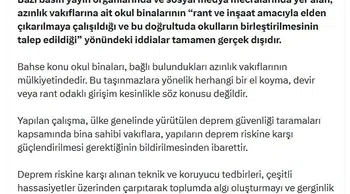 Dezenformasyonla Mücadele Merkezi'nden azınlık vakıfları iddialarına sert yanıt
