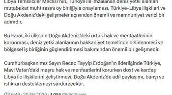 Libya'dan Doğu Akdeniz hamlesi: Türkiye ile mutabakat resmen onaylandı