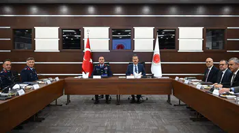 Gök vatanın savunmasında kritik zirve: Görgün ve Dalkıran bir araya geldi