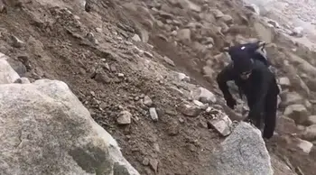 Zirve yolunda ölümle burun buruna: Ağrı Dağı'nda dehşet anları kamerada
