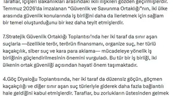 Ankara'da kritik zirve: İngiltere ile güvenlik ve göç hattı güçlendirildi