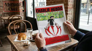 Charlie Hebdo’dan İran rejimine 'Kanlı' gönderme: Hamaney ve yeşil ceset torbaları