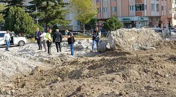Çorum'da okul yıkımında şoke eden keşif: Toprağın altından insan kemikleri çıktı