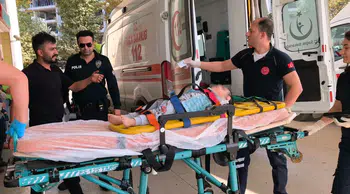 İnegöl'de yürekleri ağza getiren kaza: 2 yaşındaki çocuk 3. kattan düştü