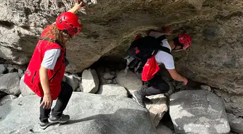 Bolu'nun sarp kanyonlarında nefes kesen kurtarma operasyonu