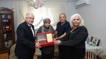 Bakan Güler'den şehit ailesine vefa ziyareti
