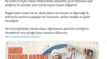 Emine Erdoğan'dan eğitim seferberliği vurgusu: Öğrenmenin yaşı yok