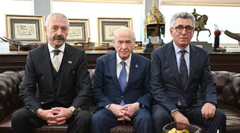MHP Genel Merkezi'nde dikkat çeken görüşme: Bahçeli iki aileyle bir araya geldi