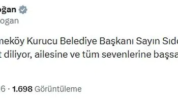 Emine Erdoğan'dan Sıddık Eraslan için taziye mesajı