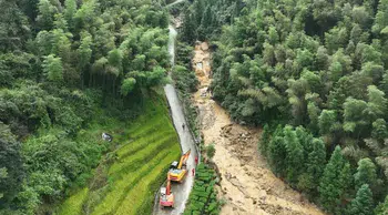 Jiangxi'de toprak kayması felaketi: 3 can kaybı, 9 kişi aranıyor