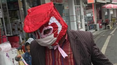 Vatandaştan, koronavirüse karşı Türk tipi özel maske