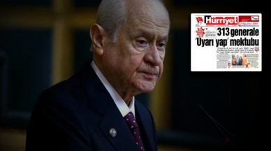 Bahçeli’nin 313 generale yazdığı mektup ortaya çıktı