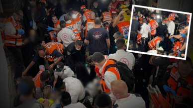 İsrail'de facia. Çöken sahnede 44 kişi hayatını yitirdi, yaralılar var