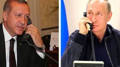 Cumhurbaşkanı Erdoğan, Rusya Devlet Başkanı Putin ile görüştü