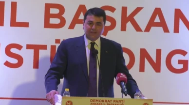 Demokrat Parti Genel Başkanı Gültekin Uysal, DP Ankara İl Başkanlığı’nın kongresine katıldı