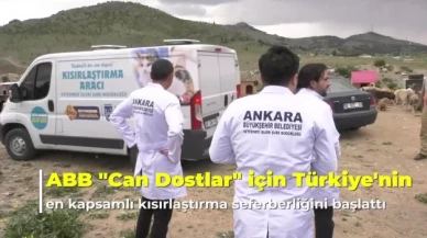 Mansur Yavaş: “Can dostlarımız için Türkiye’nin en kapsamlı kısırlaştırma seferberliğini başlattık“