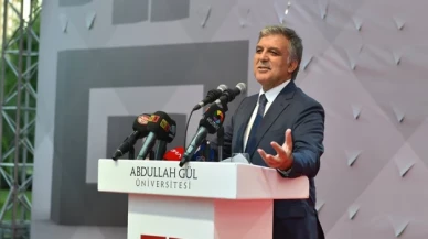 11. Cumhurbaşkanı Gül'den Abdullah Gül Üniversitesi'ne tebrik