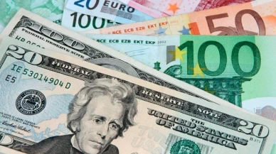 Dolar 17,30 TL'den euro 18,15 TL'den haftayı kapattı