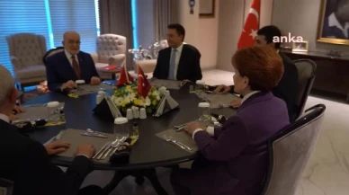 Altı siyasi parti liderlerinden ortak açıklama