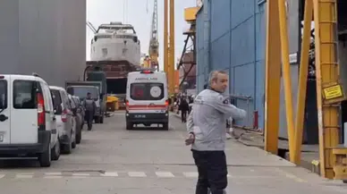 Tuzla tersanesinde patlama: 1 işçi hayatını kaybetti, 3 kişi yaralandı