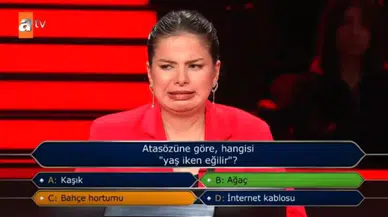 Kim Milyoner Olmak İster’de yarışmacının “bahçe hortumu” yanıtı Oktay Kaynarca’yı şoke etti