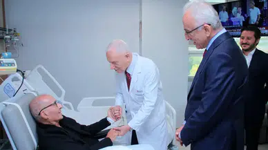 Eski CHP Genel Başkanı Hikmet Çetin taburcu edildi