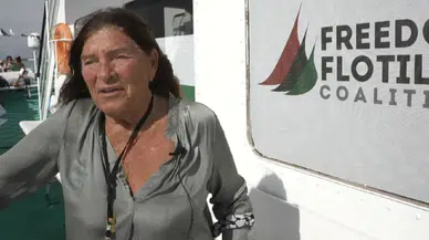 Özgürlük Filosu üyesi 83 yaşındaki Fransız aktivist: İsrail polisi beni döverken kahkaha attı