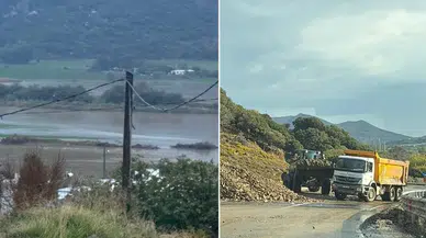 Gökçeada’da sağanak etkili oldu: Ev ve iş yerlerini su bastı, 5 bölgede heyelan meydana geldi