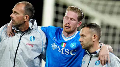 Napoli’de Kevin De Bruyne’den kötü haber: Uzun süre yok