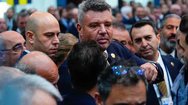 Fenerbahçe Yüksek Divan Kurulu toplantısında Aziz Yıldırım ile Hamdi Akın arasında tartışma