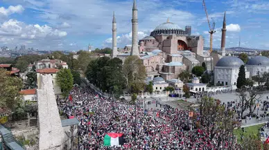 İstanbul, Ankara ve İzmir’de binler “Gazze için kararlılık yürüyüşü”nde buluştu