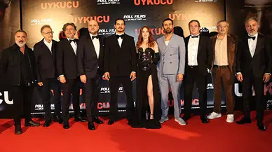Çağatay Ulusoy ve Elçin Sangu'nun başrollerini üstlendiği "Uykucu" filmi görkemli gala ile izleyiciyle buluştu