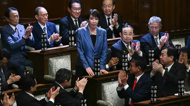 Japonya'da iktidardaki LDP'nin lideri Takaiçi Sanae ülkenin ilk kadın başbakanı oldu