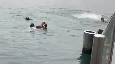 Kadıköy’de iskeleden düşen 4 kişiden 1’i hayatını kaybetti