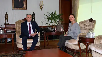 Mattia Ahmet Minguzzi’nin annesi, Mansur Yavaş’ı ziyaret etti