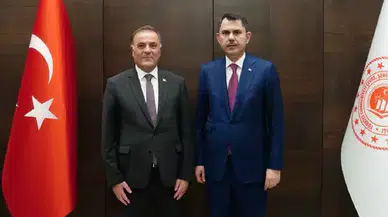 Murat Kurum, İBB Başkanvekili Nuri Aslan ile bir araya geldi