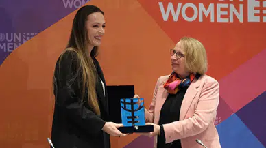 Milli voleybolcu Eda Erdem, Birleşmiş Milletler İyi Niyet Elçisi seçildi