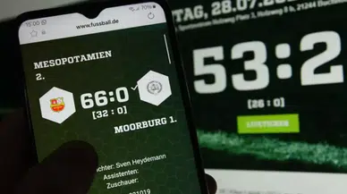 Hamburg’da tarihi skor: Mesopotamien 2, Moorburg’u 66-0 yendi! Türk stoper 17 gol attı