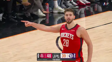 Alperen Şengün'ün 18 sayıyla oynadığı maçta Rockets rahat bir galibiyete uzandı