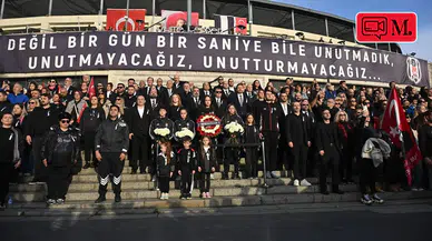 Beşiktaş, Mustafa Kemal Atatürk’ü Dolmabahçe’de andı
