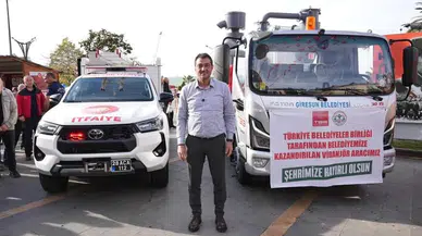 TBB ve Japonya Başkonsolosluğu’ndan Giresun Belediyesi’ne araç desteği