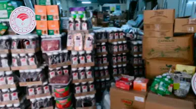 Son kullanma tarihi geçmiş 30 ton gıda ürünü ele geçirildi!