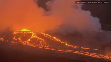 Hawaii'deki Kilauea Yanardağı her an patlayabilir