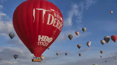 HBO Original IT: Welcome to Derry dizisi için Kapadokya'da Pennywise sürprizi